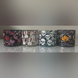 Bath & Body Works Holiday Candle Holder Set